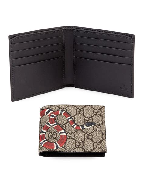 gucci signature cat wallet|real Gucci men's wallet.